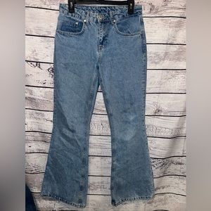 The Ragged Priest Dakota Flare and Wide Leg Denim Jeans